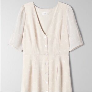 Aritzia Wilfred daisy print floral dress